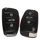 Original 3+1 Buttons 315 MHz Smart Proximity Key for Audi Q7 - 4F0 837 220A
