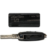 Original 3+1 Buttons 315 MHz Smart Proximity Key for Audi Q7 - 4F0 837 220A