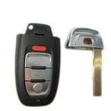 Original 3+1 Buttons 868 MHz Smart Proximity Key for Audi A6L A4L Q5 S5 S6 S7 S8 RS5 A7 A8L - 754J