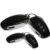 Original 3 Buttons 434MHz Flip Proximity Key for VW Touareg PCF7945 Keyless Go - 7P6 959 754AQ