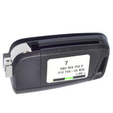 Original 3 Buttons 434 MHz Flip Remote Key for VW Gol7 - 5G0 959 753 F