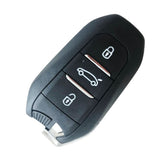 Original 3 Buttons 434 MHz Proximity Key for Peugeot - 4A Chip with Keyless Go
