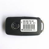 Original 3 Buttons 434MHz Remote Key For VW Golf Jetta - 5K0 837 202 AD with 48 Chip