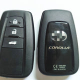 Original 3 Buttons 434 MHz Smart Key for Toyota Corolla - TOKAI RIKA B2U2K2R - 61E466-0010