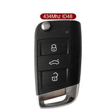 Original 3 Buttons 434MHz Smart Proximity Key for VW Passat - 56D 959 752