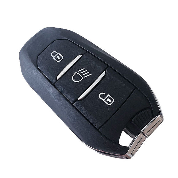 Original 3 Buttons Remote Key with 4A Chip 434Mhz for Peugeot Citroen