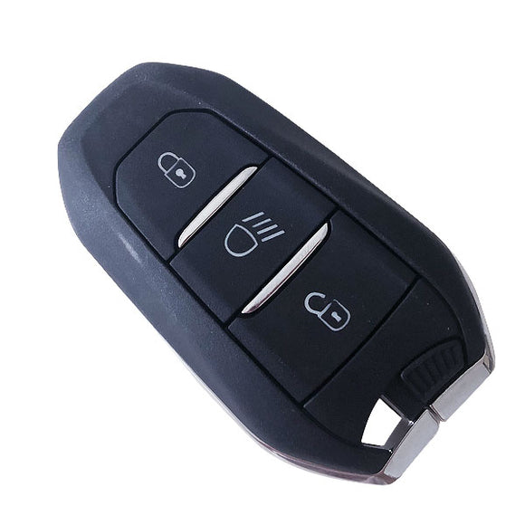 Original 3 Buttons Remote Key with 4A Chip 434Mhz for Peugeot Citroen