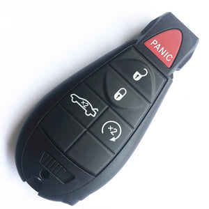 Original 434MHz 4+1 Buttons Remote Key for Chrysler (FCC ID: IYZ-C01C)
