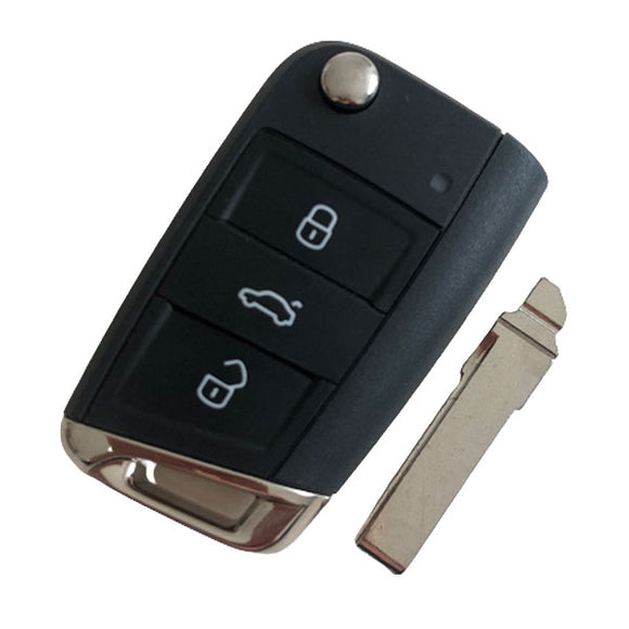 Original 434MHz Flip Proximity Key for VW MQB Golf 7 - Keyless Go - 5G6 959 752 AB