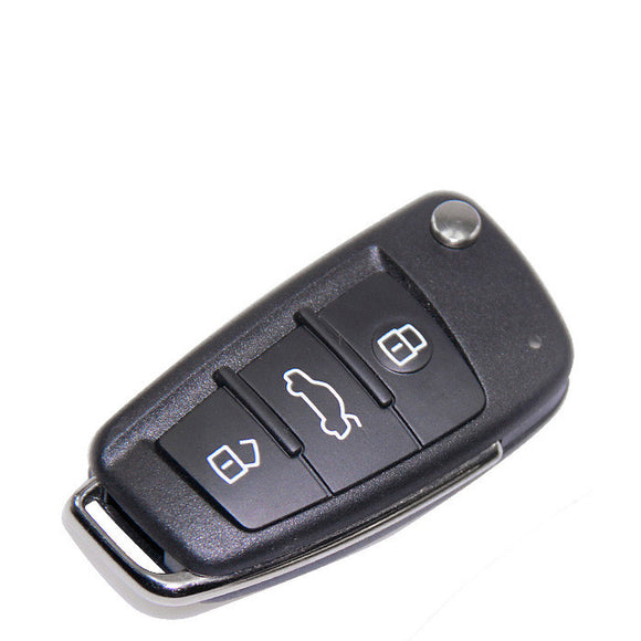 Original 434 MHz Flip Remote Key for Audi A1 A3 Q3 - 8V0 837 220 ( MQB48 )