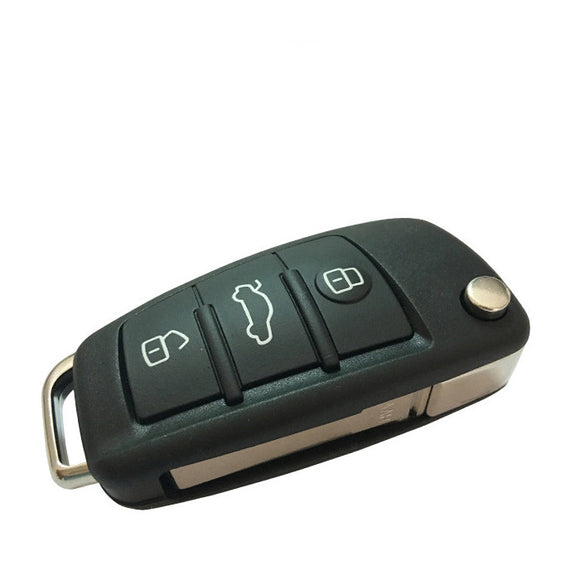 Original 434MHz Flip Remote Key for Audi TT A3 - 8P0 837 220D