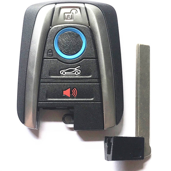 Original 434MHz Smart Proximity Key for 2015-2017 BMW i3 / i8 / - CAS4+ FEM with Panic Button