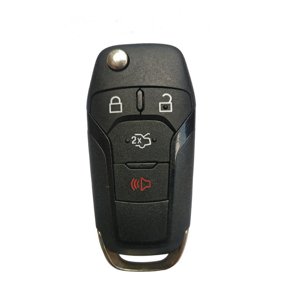Original 4 Buttons 315 MHz Flip Remote Key for Ford Fusion 2015+ ID49