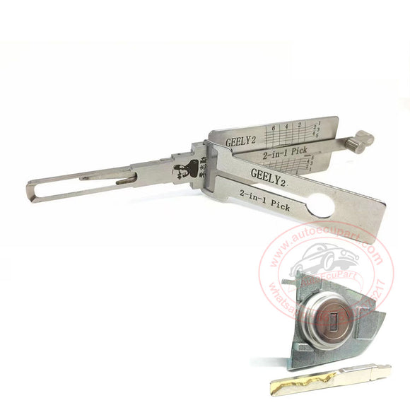 Original Lishi 2 in 1 Auto Pick and Decoder for Geely Xing Yue Boyue