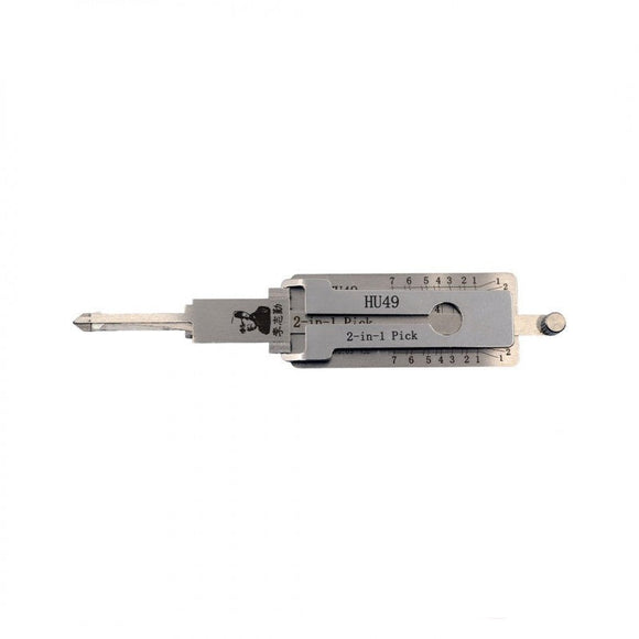 Original Lishi Audi / VW HU49 7-Cut 2-in-1 Pick/Decoder