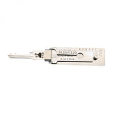 Original Lishi S123 / C123 Residential Commercial 2-in-1 Lock Pick Decoder Schlage Keyway Tool—Anti Glare