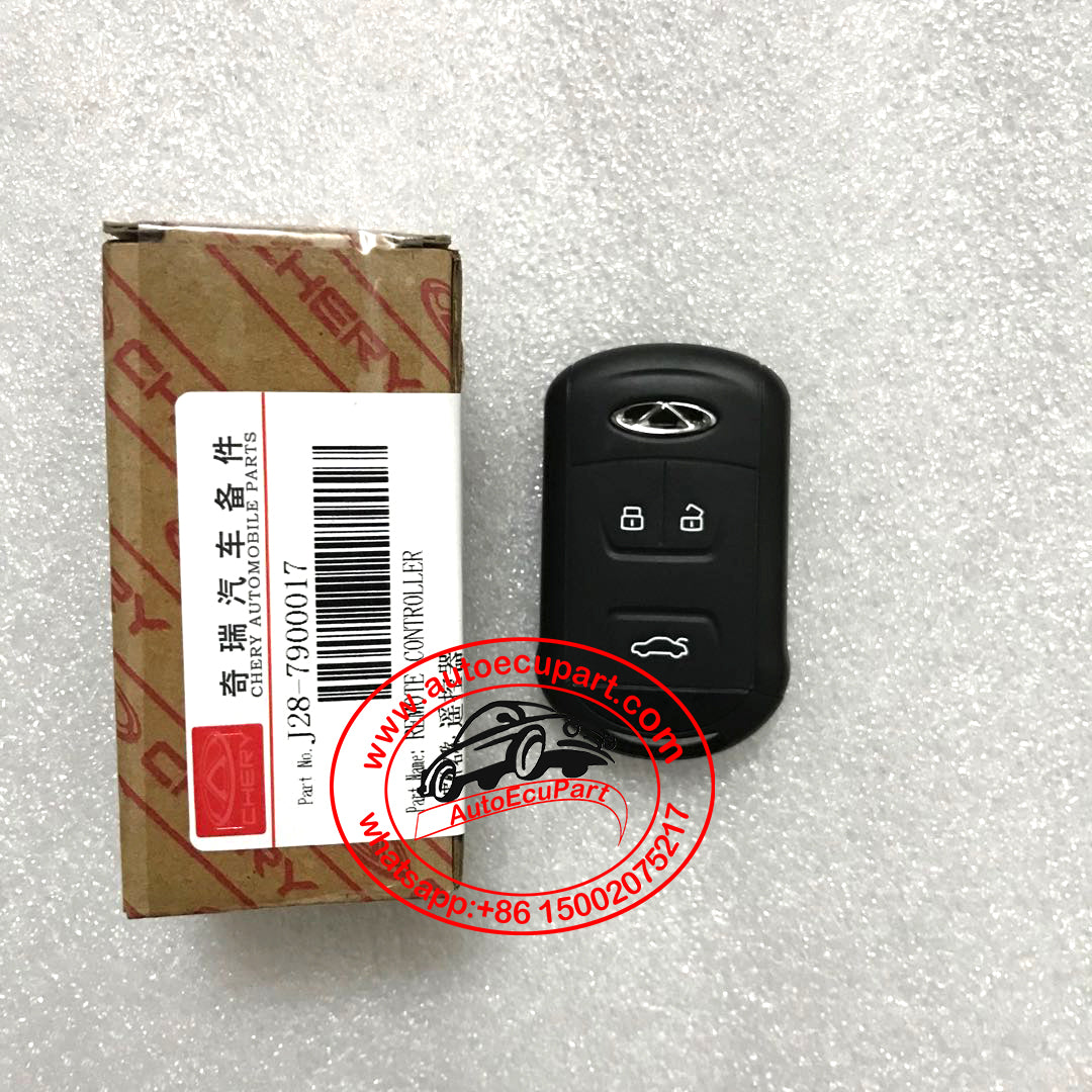 Original Smart Card Remote Key Control 3 Buttons 434Mhz ID46 for Chery ...