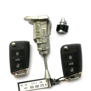 Original VW MQB Full Car Lock Set with 2 Pieces MQB Keyless Smart Key 434 MHz