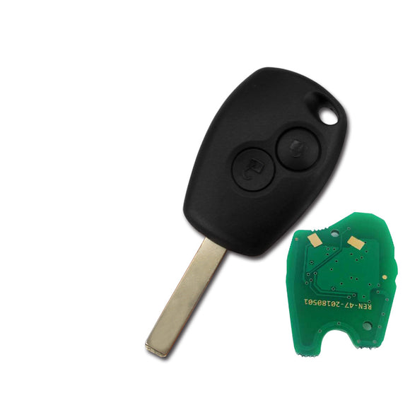 PCF7946A VA2 Remote Car Key Fob for Renault Wind Clio Modus Kangoo Master Twingo 2004 2005 2006 - 2013 2014 2015 2016