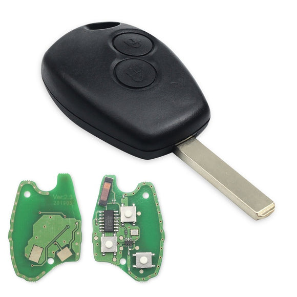 PCF7947A VA2 Remote Car Key Fob for Renault Wind Clio Modus Kangoo Master Twingo 2004 2005 2006 - 2013 2014 2015 2016