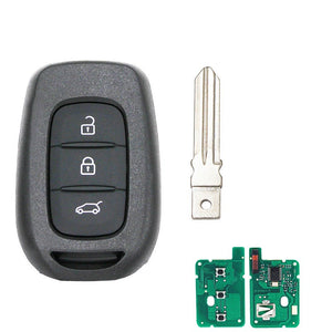 PCF7961M 4A HU136te 433MHz 3 Button Remote Control Key for Renault  Logan Lodgy Dokker Duster Trafic Clio4 Master3