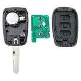 PCF7961M 4A VAC102 433MHz 3 Button Remote Control Key for Renault Symbol Logan Sandero Trafic Dacia Duster Logan Sandero
