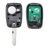 PCF7961M 4A VAC102 433MHz 3 Button Remote Control Key for Renault Symbol Logan Sandero Trafic Dacia Duster Logan Sandero