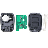 PCF7961M Hitag-AES 4A HU179 433MHz 2 Button Remote Key for RenaultTrafic Dacia Duster Logan Sandero Dokker