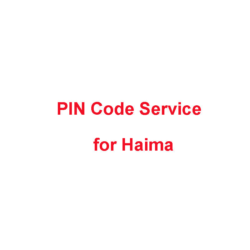 PIN Code Calculation Service for Haima – autoecupart