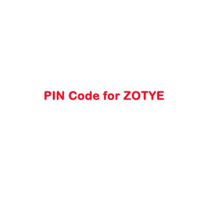 PIN Code Calculation Service for ZOTYE