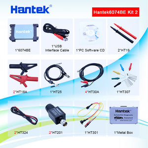 (Package II) Hantek 6074BE USB Automotive Diagnostic Oscilloscope 70MHz 4 Channel