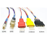 5pcs/kit SOP8/DIP8/3.0mm/2.54mm/3.0mm Probe Adapters in-circuit for Xprog/ iProg / VVDI Prog/ Orange5 Chip Programmers