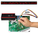 5pcs/kit SOP8/DIP8/3.0mm/2.54mm/3.0mm Probe Adapters in-circuit for Xprog/ iProg / VVDI Prog/ Orange5 Chip Programmers