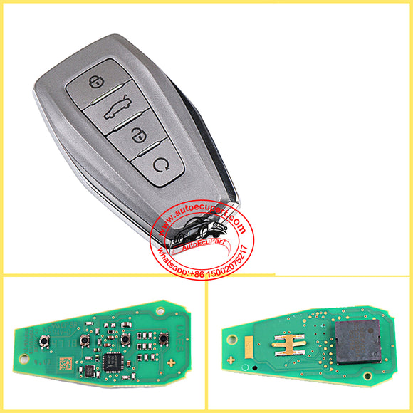 Proximity Smart Key 433MHz ID47 Chip 4 Button for Geely Coolray