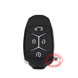 Proximity Smart Key Shell Case 4 Button for Geely LYNK&CO