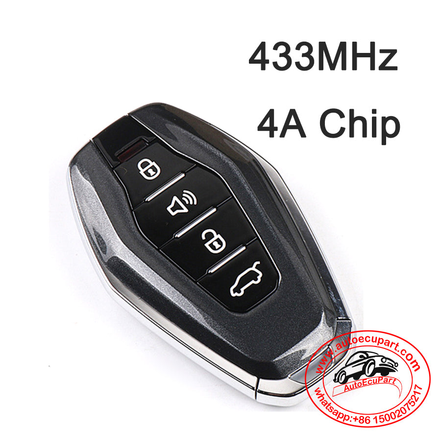 Proximity Smart Remote Control for Chery Jetour X70 X70S X90 433MHz ...