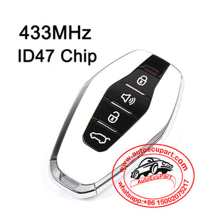 Proximity Smart Remote Control for Chery Jetour X70 X70S X90 433MHz