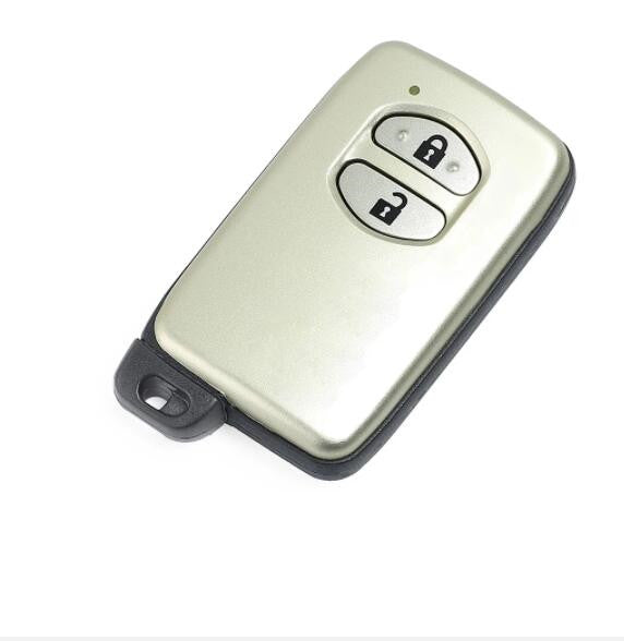 2 Buttons Sliver 314.3MHz ASK 3370 Board ID74-WD03 Smart Remote Key For Toyota Austrilia Prado GRJ150, KDJ150 - GX, VX 200