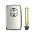 2 Buttons Sliver 314.3MHz ASK 3370 Board ID74-WD03 Smart Remote Key For Toyota Austrilia Prado GRJ150, KDJ150 - GX, VX 200