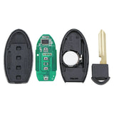 Remote Key 315MHz PCF7952LTT chip For Nissan Sunny 4 Button
