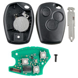 Remote Key 433MHz PCF7946 Chip for Renault Clio Modus Kangoo Master Trafic Vauxhall Vivaro 3 Button NE73 