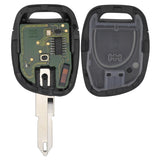 Remote Key 433MHz PCF7946 ID46 Chip for Renault Master Kangoo Clio Twingo 1 Button NE72