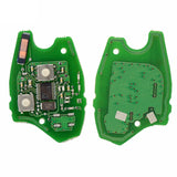 Remote Key 433MHz PCF7961M HITAG-AES 4A Chip for Renault Logan II Sandero II Trafic Vauxhall Vivaro 2 Button