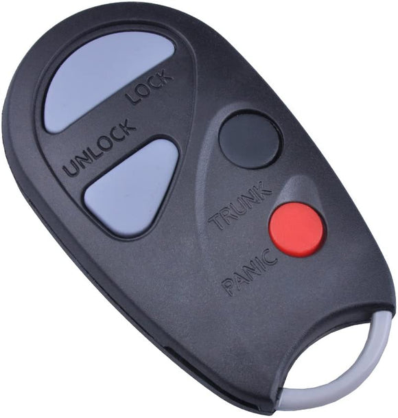 Remote Key Fob Shell Case for Nissan Pulsar Maxima 4 Button