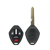 Remote Key Shell Case 4 Button for Mitsubishi Eclipse Galant MIT9 MIT16