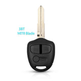 3 Button Remote Key Shell Case for Mitsubishi Lancer EX Evolution Grandis Outlander MIT11/MIT8 Blade