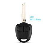 2 Button Remote Key Shell Case for Mitsubishi Lancer EX Evolution Grandis Outlander MIT11/MIT8 Blade