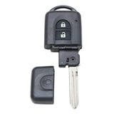 Remote key Shell Case Fob 2 Button for Nissan Micra X-trail Qashqai Juke Duke Pathfinder Note