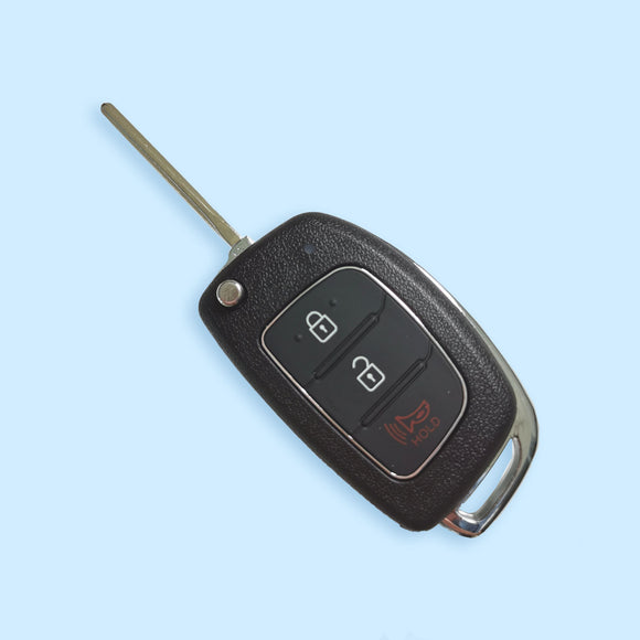 Remote Key Case Fob 3 Button Flip Folding Car Key Shell For Mistra Hyundai HB20 SANTA FE IX35 IX45 Accent I40 Solaris 5pcs