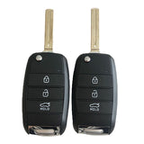 Remote Key Shell for 2017 KIA Stinger 81996-J5000 - Pack of 5